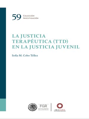cover image of La justicia terapéutica en la justicia juvenil